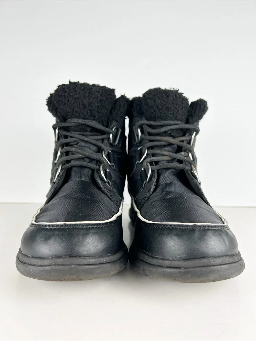 Sorel Explorer Carnival Black Cozy Waterproof Sporty Lightweight Boot